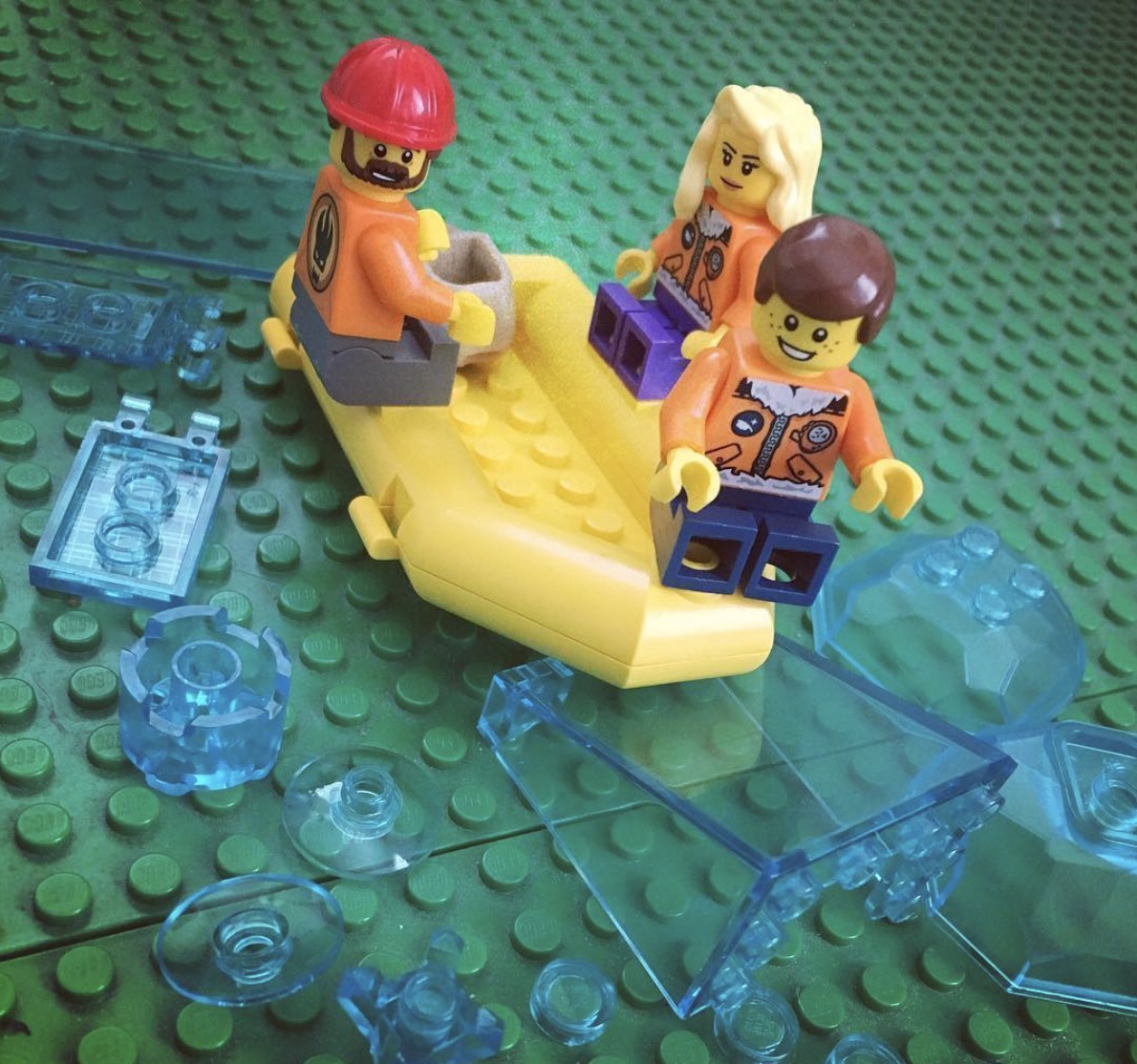 Lego Minifigs, Luke's River Adventure.