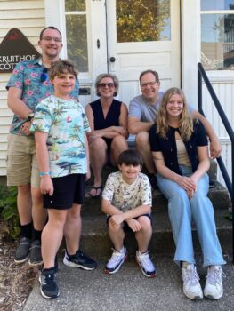 interior of Bricks and Minifigs store