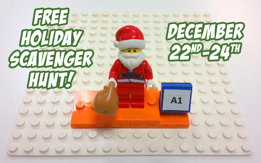 Holiday Minifigure Scavenger Hunt!