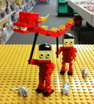Image of Dragon Dance LEGO Kit