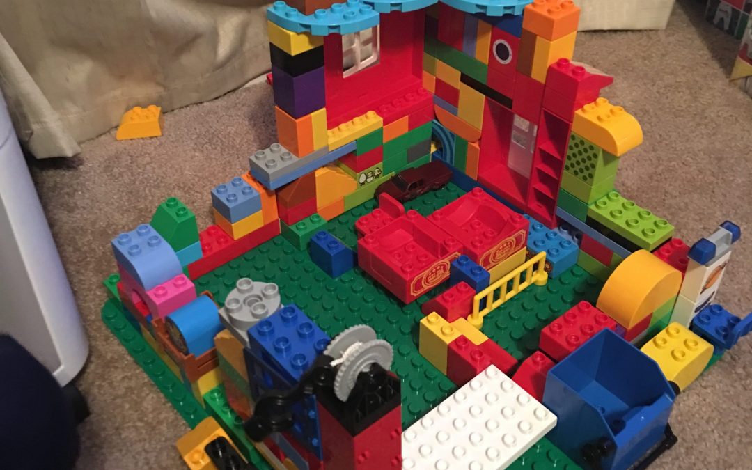 Duplo police station