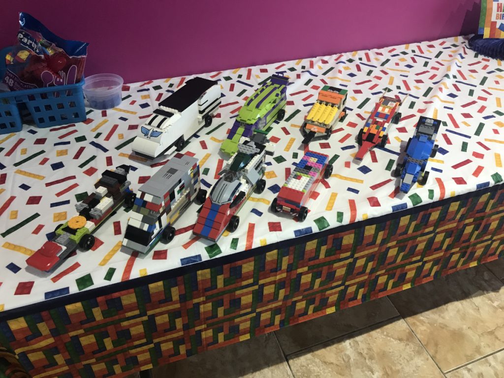 Lego Derby Cars, Original creations.