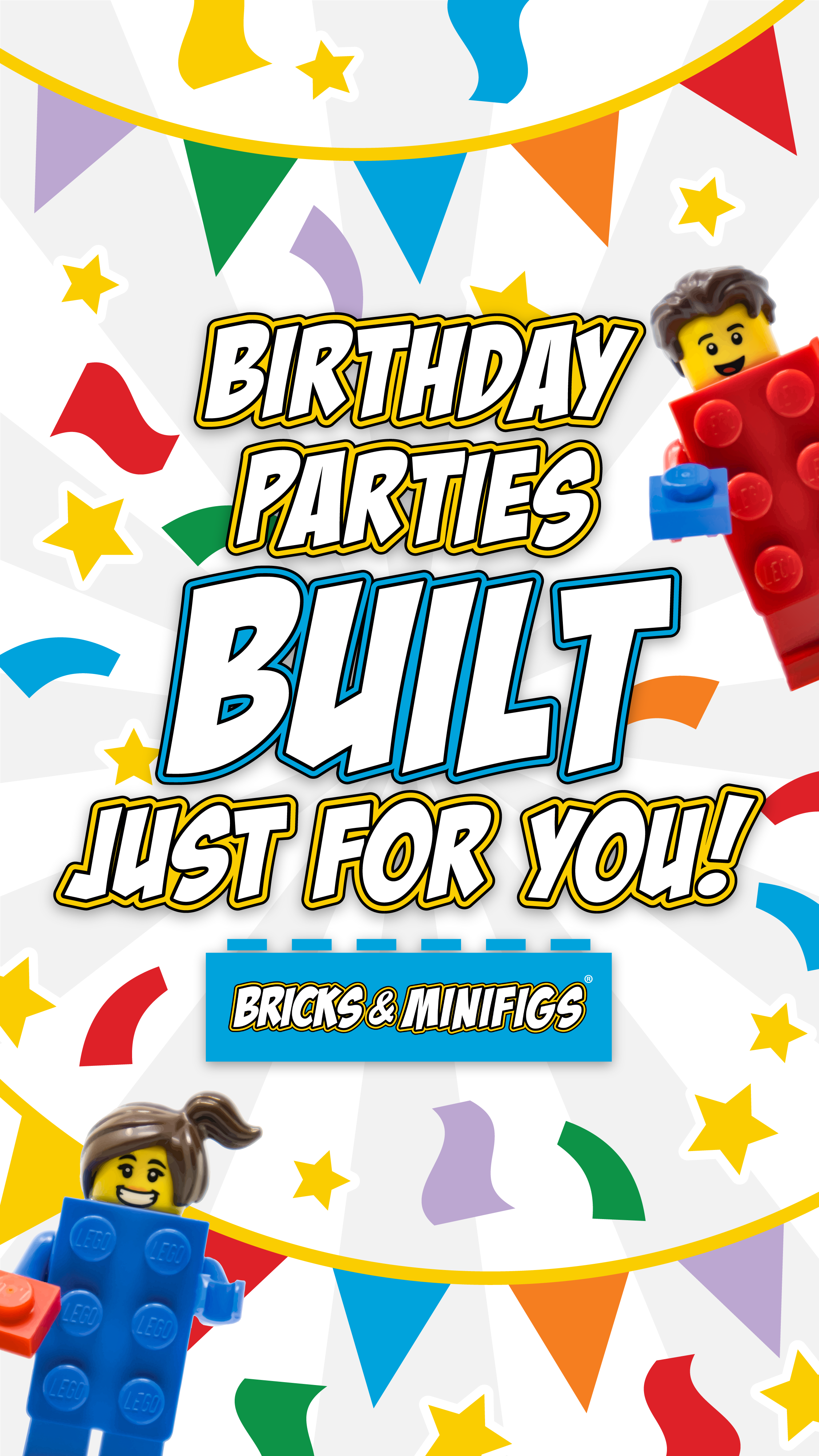 Birthday parties built just for you