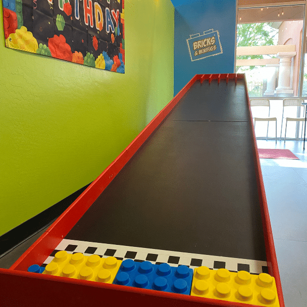 14 foot race track for LEGO cars