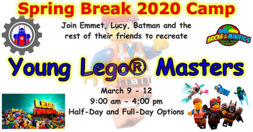 LEGO Spring Break Camps San Antonio 2020