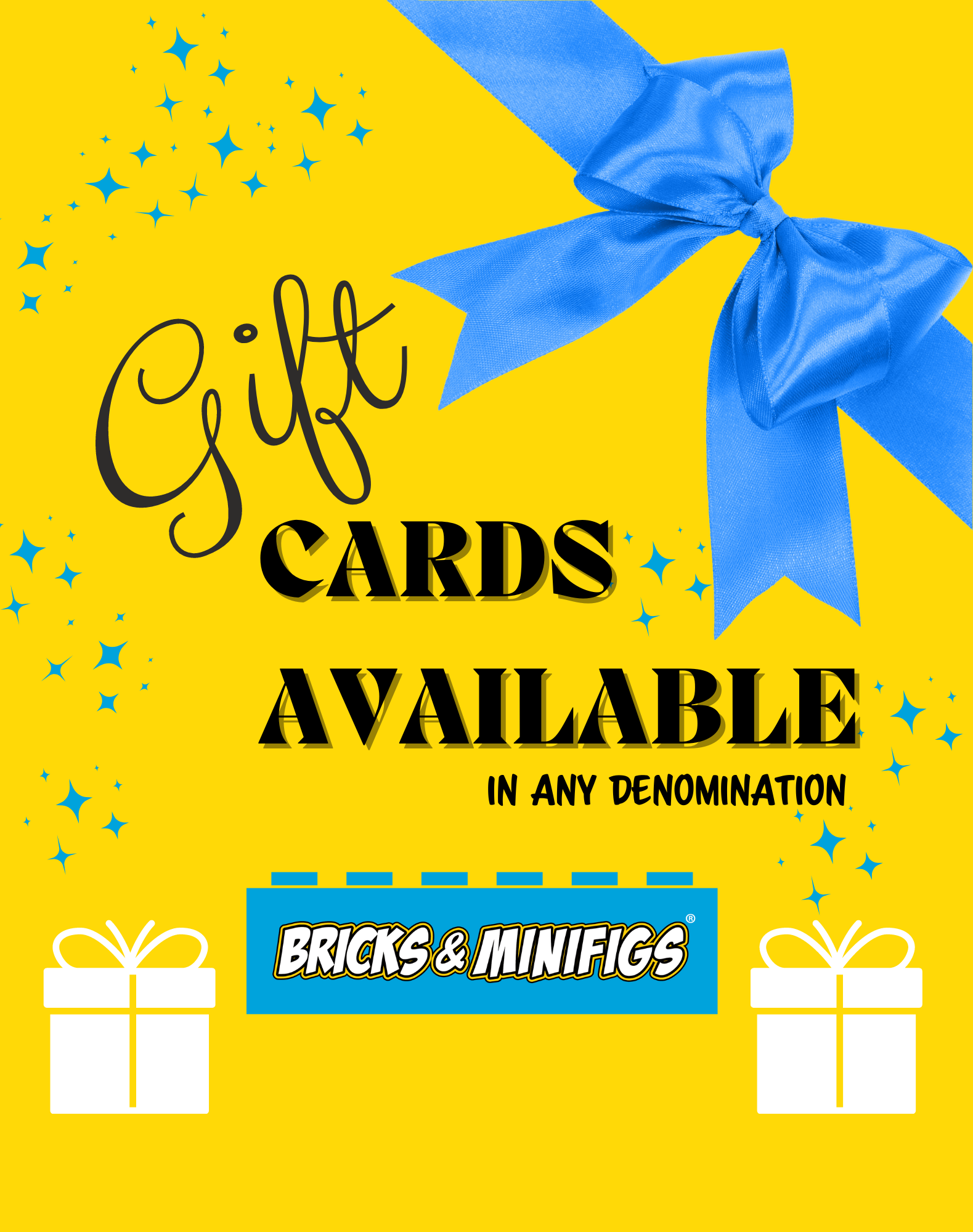 Image promoting gift cards