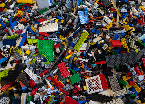Image of LEGO® bulk pieces and bricks