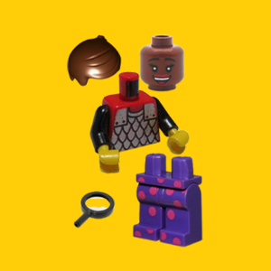 Image of LEGO® Minifig individual parts