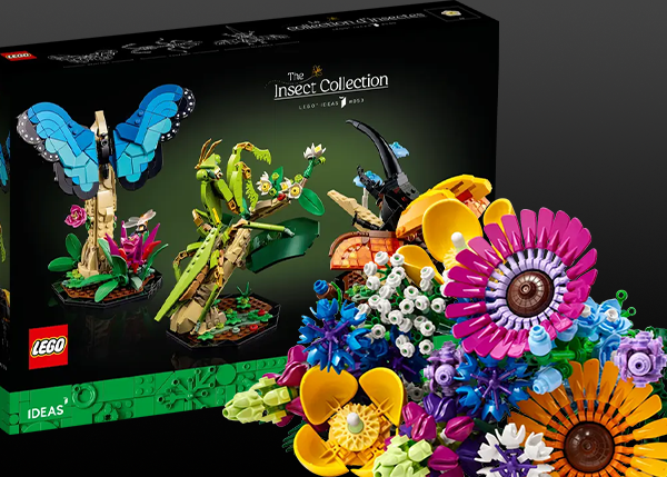 LEGO® Wildflower Bouquet and The Insect Collection