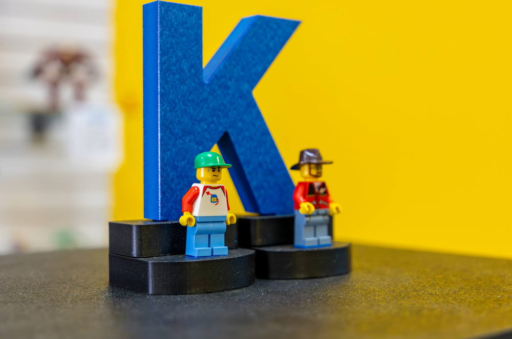 Large K block with figurines in BAM Katy TX store