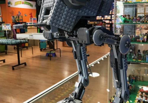 Lego AT-ST made from bulk.