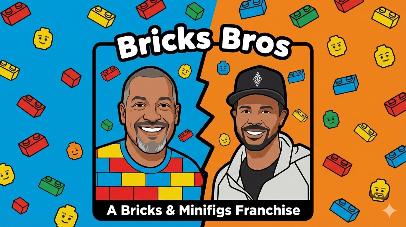 Logo_BricksBros_Rectangle interior of Bricks and Minifigs store