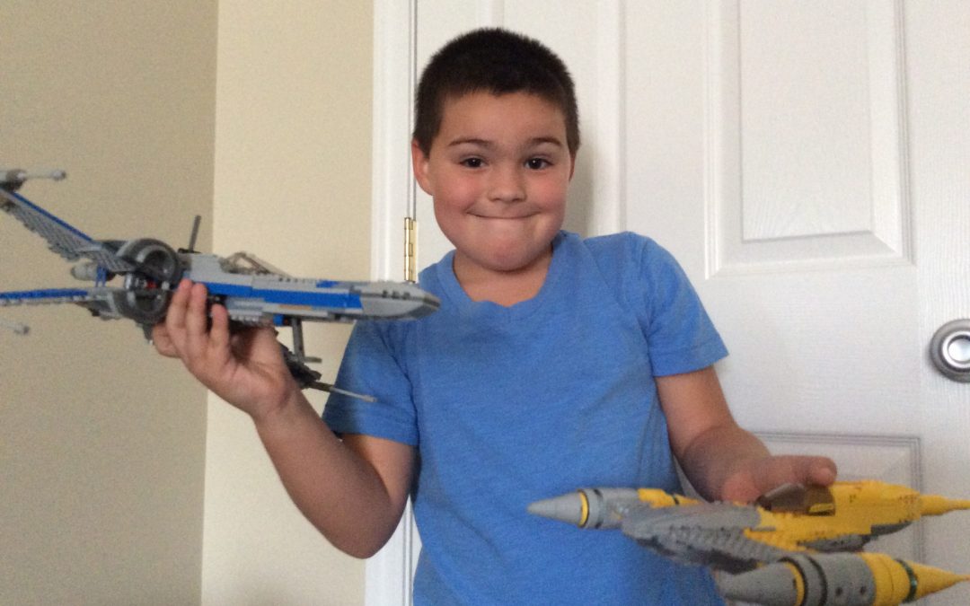 Lego X wing and Star Fighters