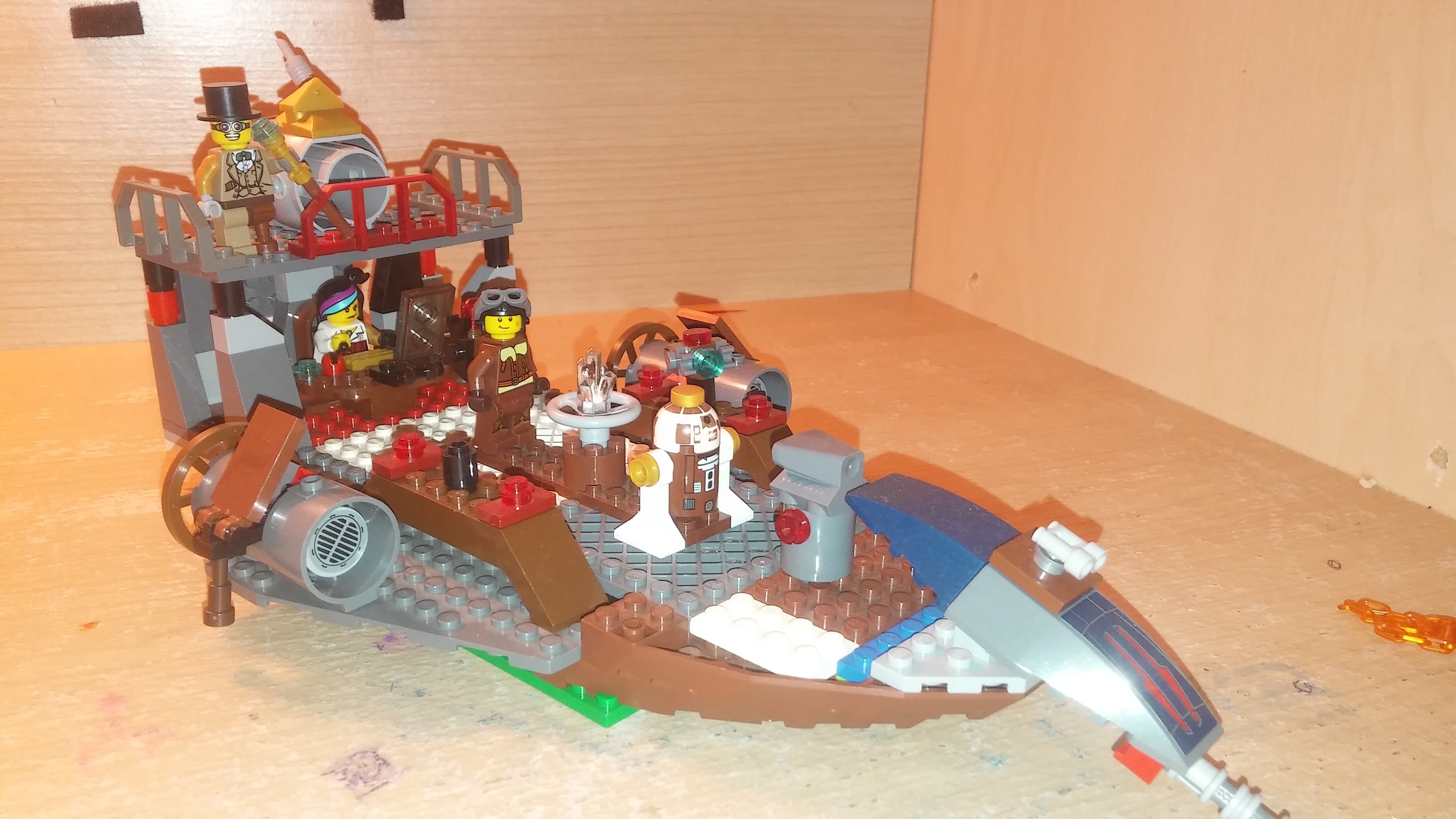 Lego Steampunk inspired ship.