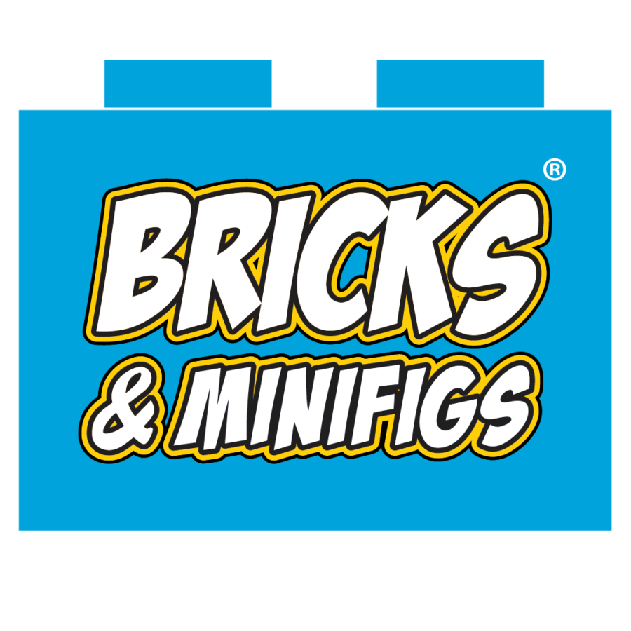 Logo for Bricks & Minifigs LEGO Toy Store