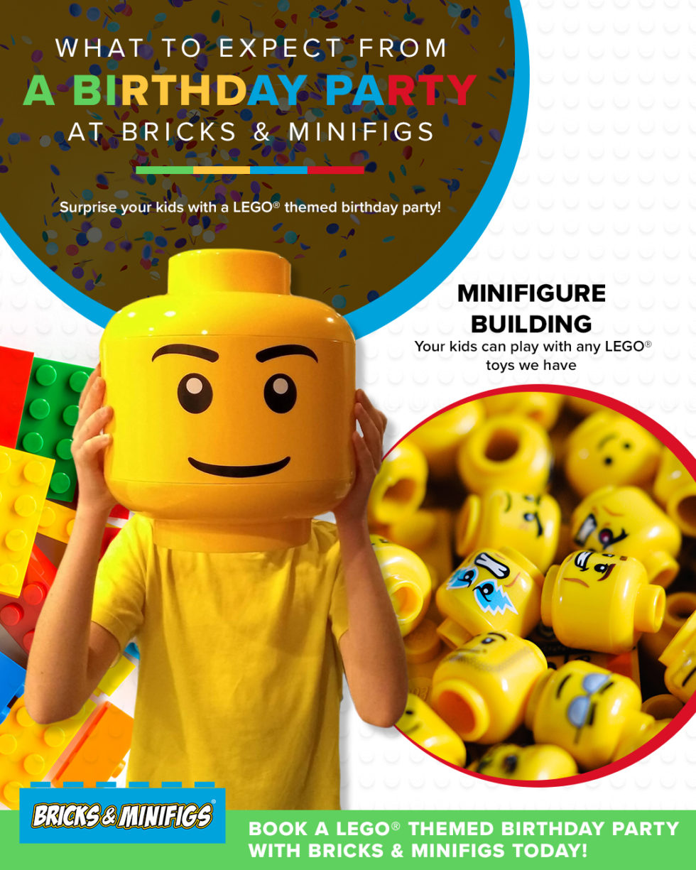 Birthday Party At Bricks & Minifigs What To Expect